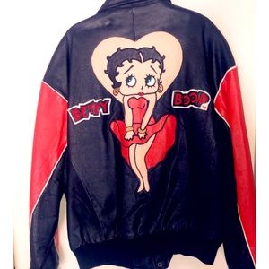 BETTY BOOP Full Leather jacket